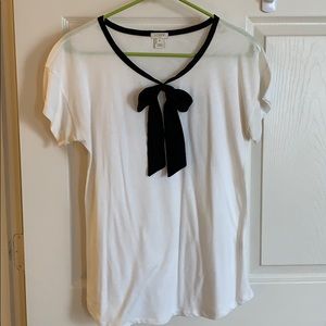 Jcrew bow shirt